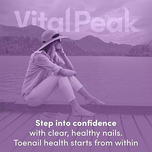 Miniatura 7 de Toenail Peak - Suplemento de apoyo saludable para las uñas, promueve la salud intestinal y la función inmunológica, con extracto de hoja de olivo,