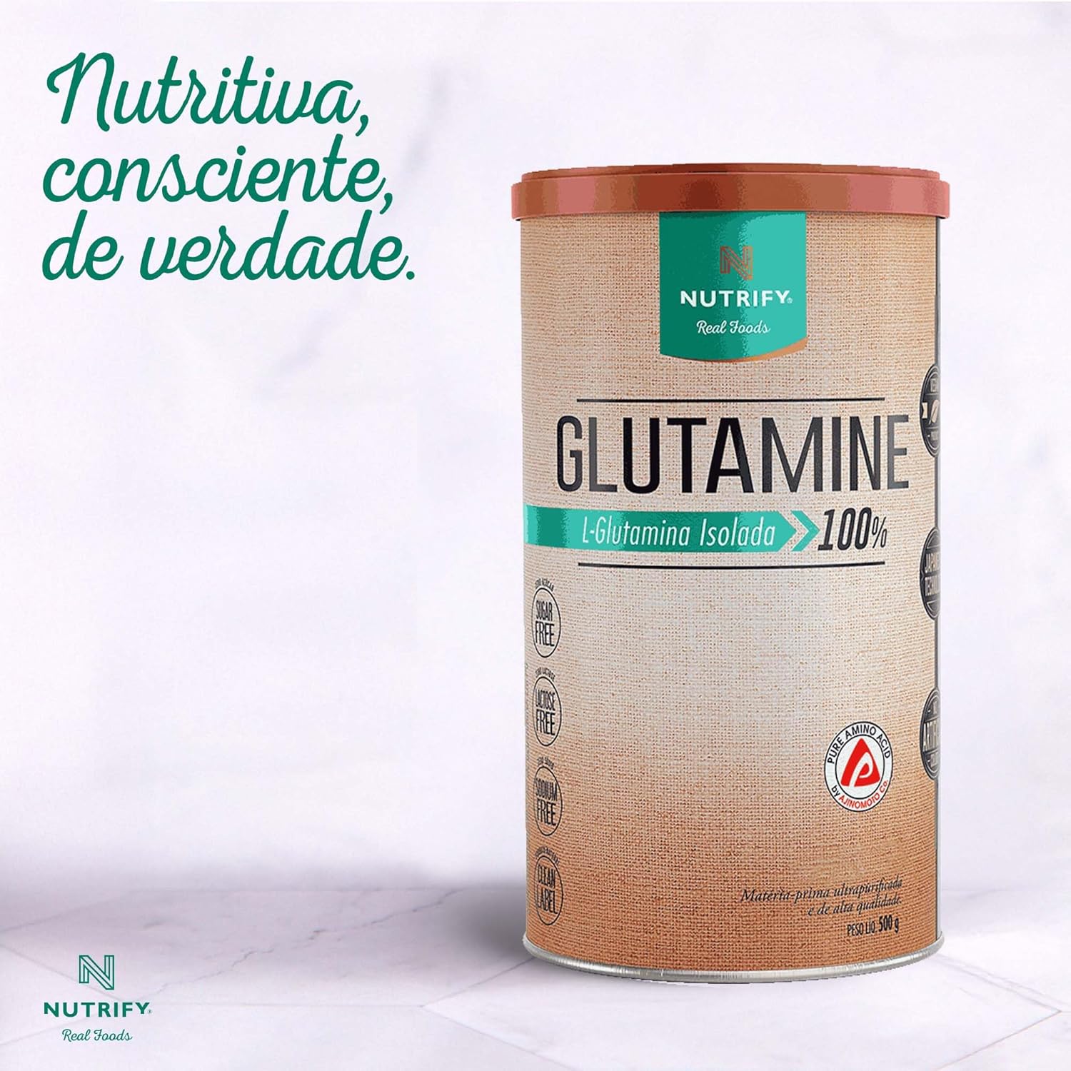 Nutrify – Glutamina 100% isolada – 500g em promoção! Veja a oferta e mais achadinhos de Vitaminas & Suplementos 5 Hoje é o melhor dia para comprar Nutrify – Glutamina 100% isolada – 500g com aquele preço maroto! Promoção! Aproveite a oferta! 5