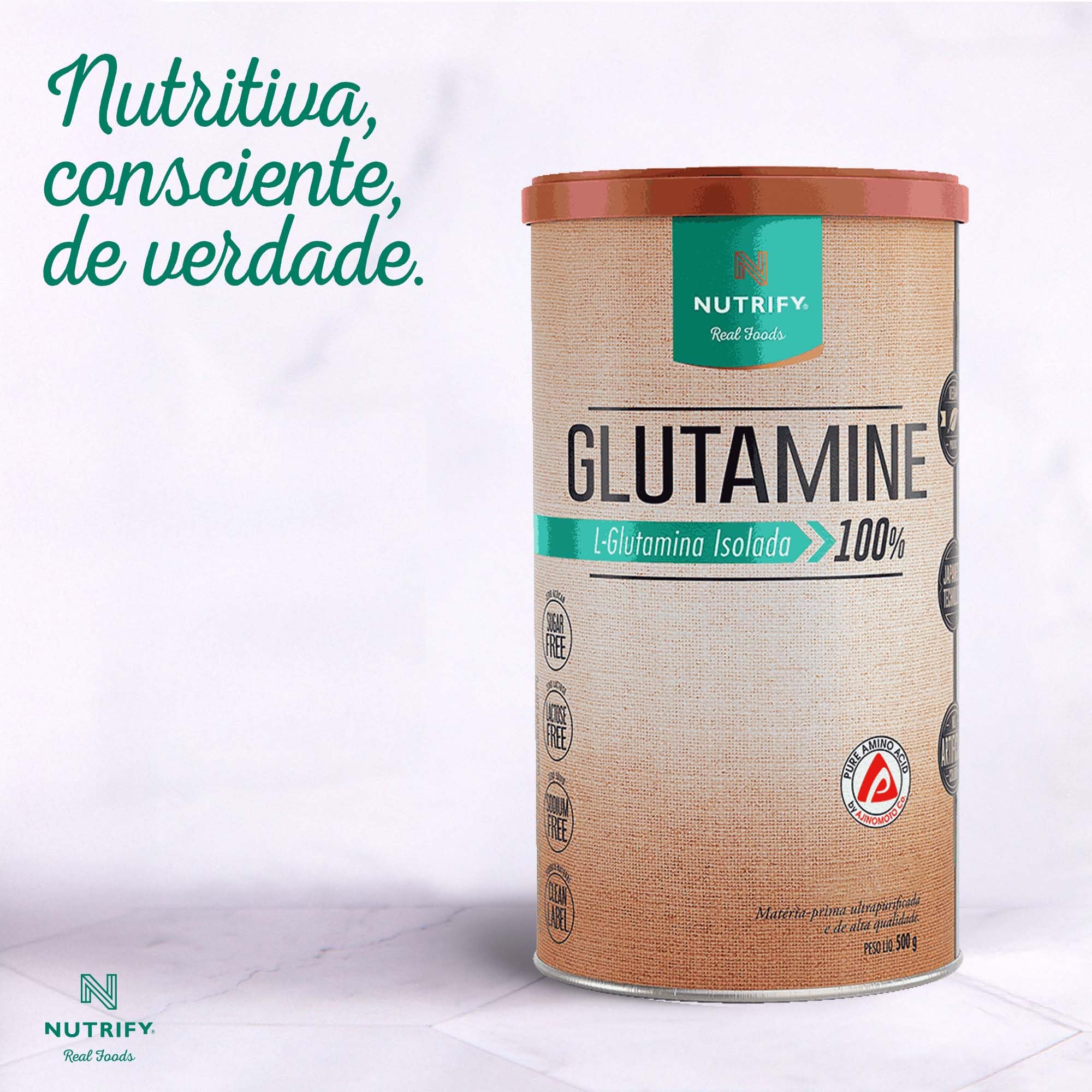 GLUTAMINA 500G NUTRIFY