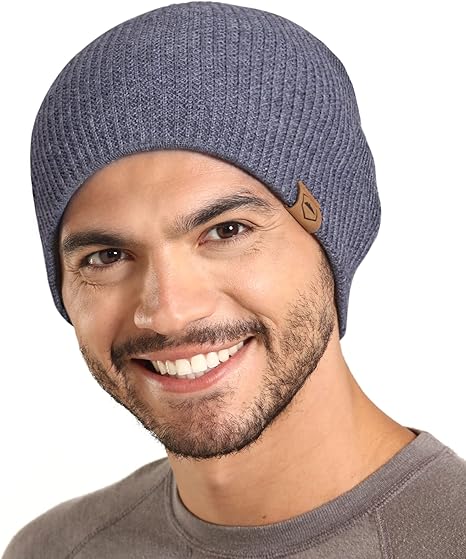 Gorro De Punto Con Puños (closeout) Boina Para Hombre Por Definir Por