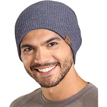 Tough Headwear Merino Wool Beanie - Moisture Wicking Winter Hats for Women - Stretchy Mens Beanie - Breathable Wool Hat