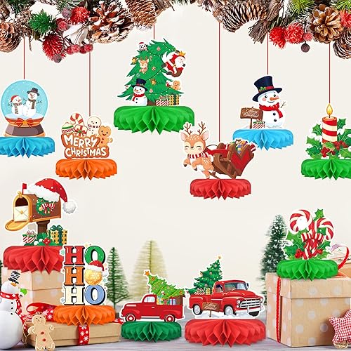 Miniatura 47 de Centro de mesa de decoración de cumpleaños de safari, suministros de fiesta temática de animales de la selva, adornos de mesa de panal