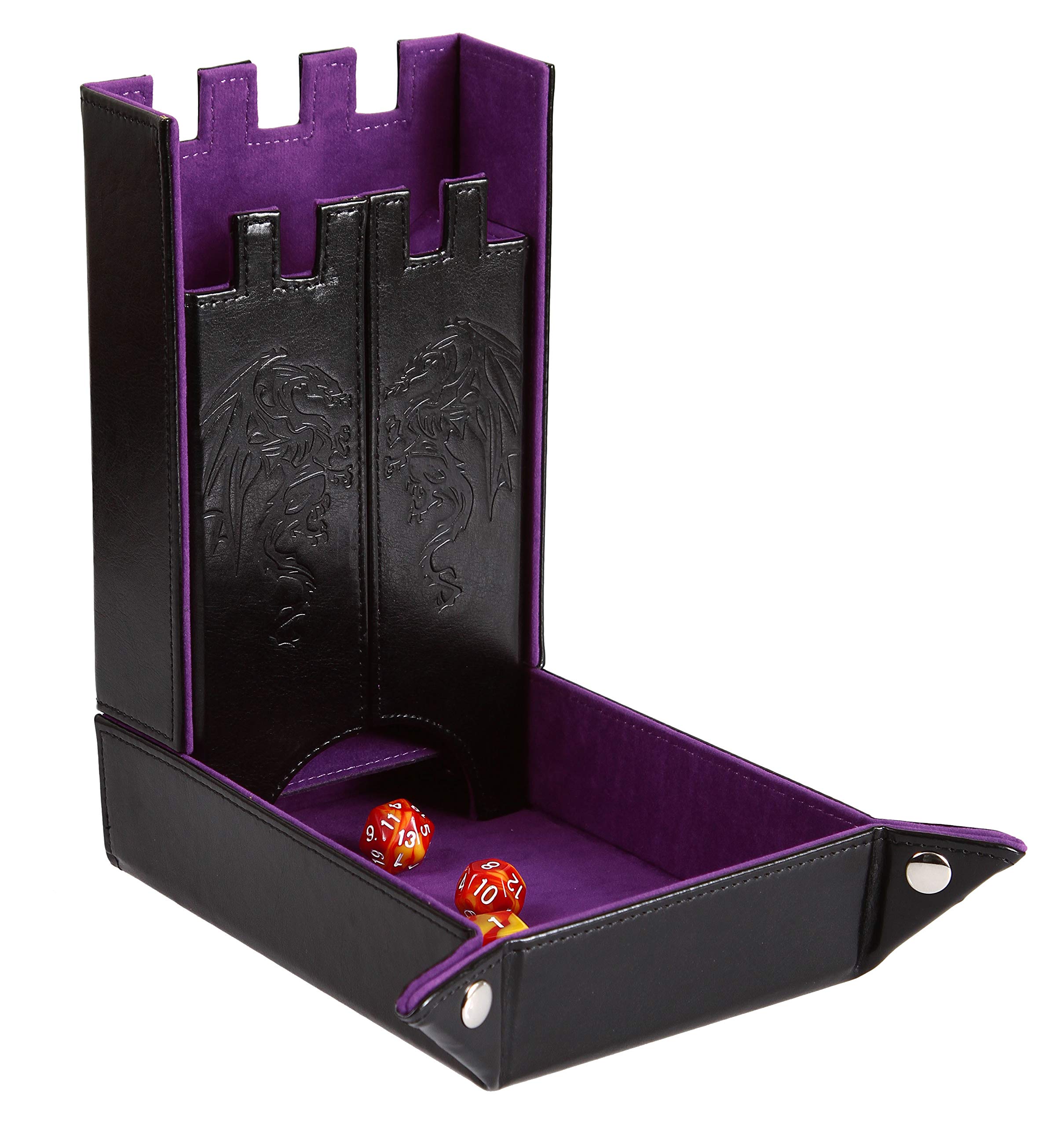Dice Co. Draco Castle Foldable Dice Tray and Dice Tower