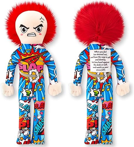 Divertido regalo de broma de 15 pulgadas inspirado en la muñeca para aliviar el estrés, regalos de fiesta de Navidad para amigos, colegas, novia,