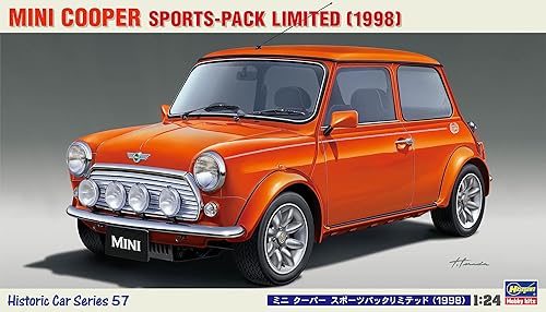 Miniatura 6 de Hasegawa HC57 124 Mini Cooper Sports Pack, 1998 Model Kit, Multi-Colour