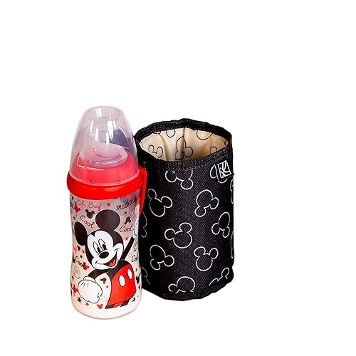 Miniatura 5 de Disney Baby by J.L. Childress Cup 'n Stuff - Portavasos universal con aislamiento para cochecito, color negro Mickey