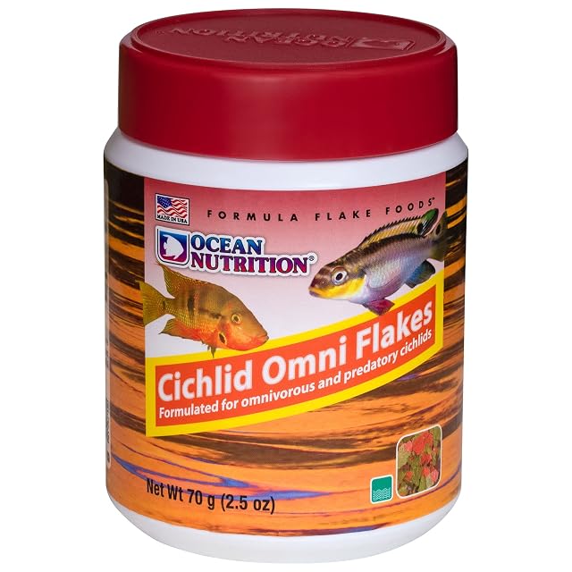 Foto 4 de 7 de Cichlid Omni Flakes Alimento para Peces, 71 g