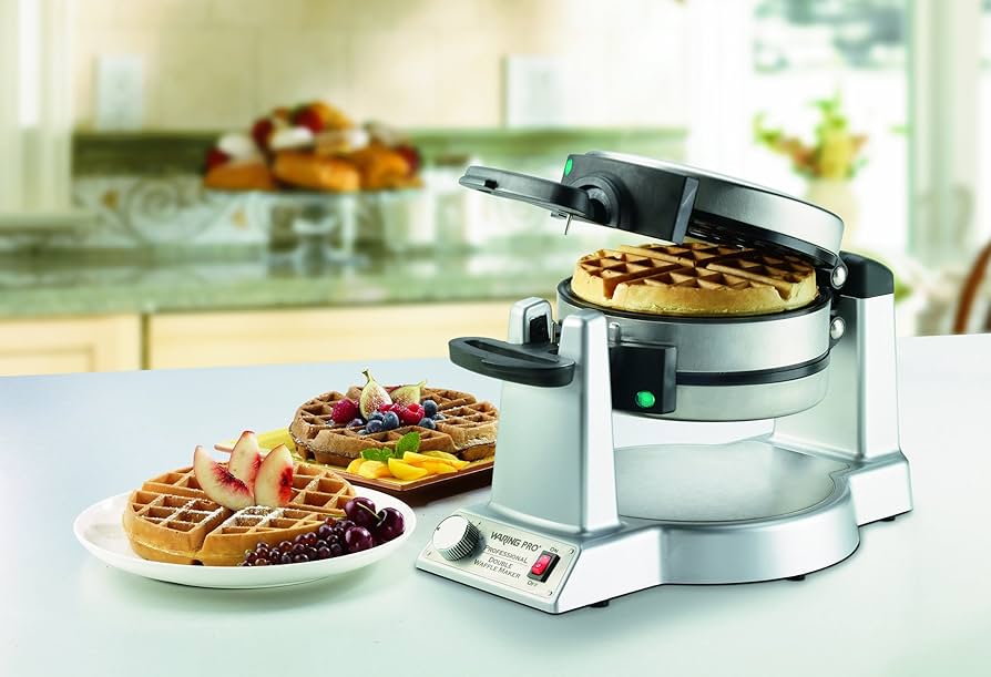 Waring Pro profissional doble ワイン Amazon.com: Waring WMK600 Double Belgian Waffle Maker