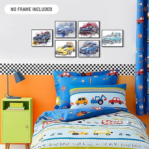 Miniatura 3 de Pósters de automóvil, impresiones artísticas modernas para pared de automóvil, póster deportivo para hombres, pósteres deportivos para pared,