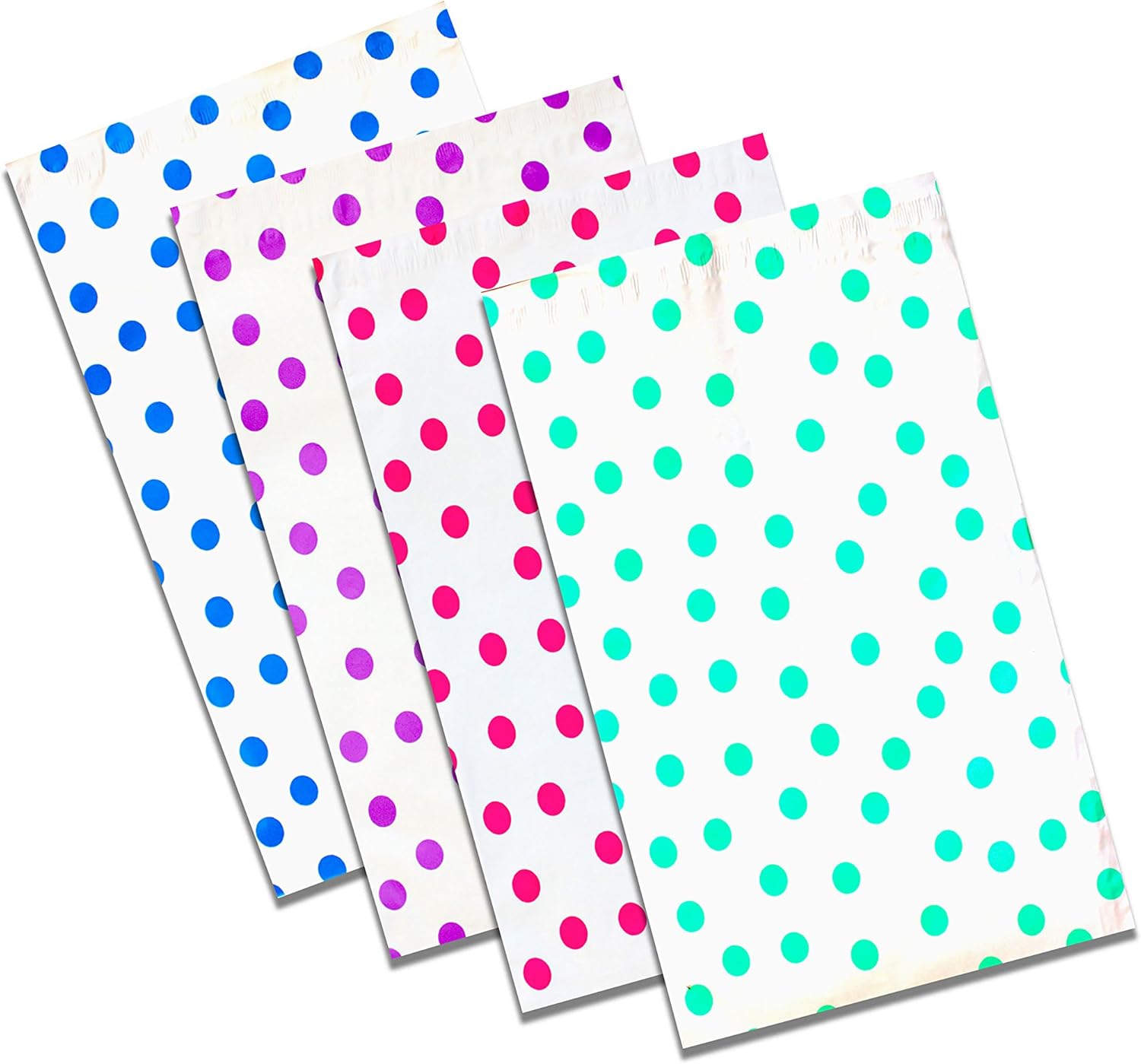 6" x 9" Designer Series -Flat Poly Mailers, Self Sealing Envelopes (300, Bouquet of Roses)