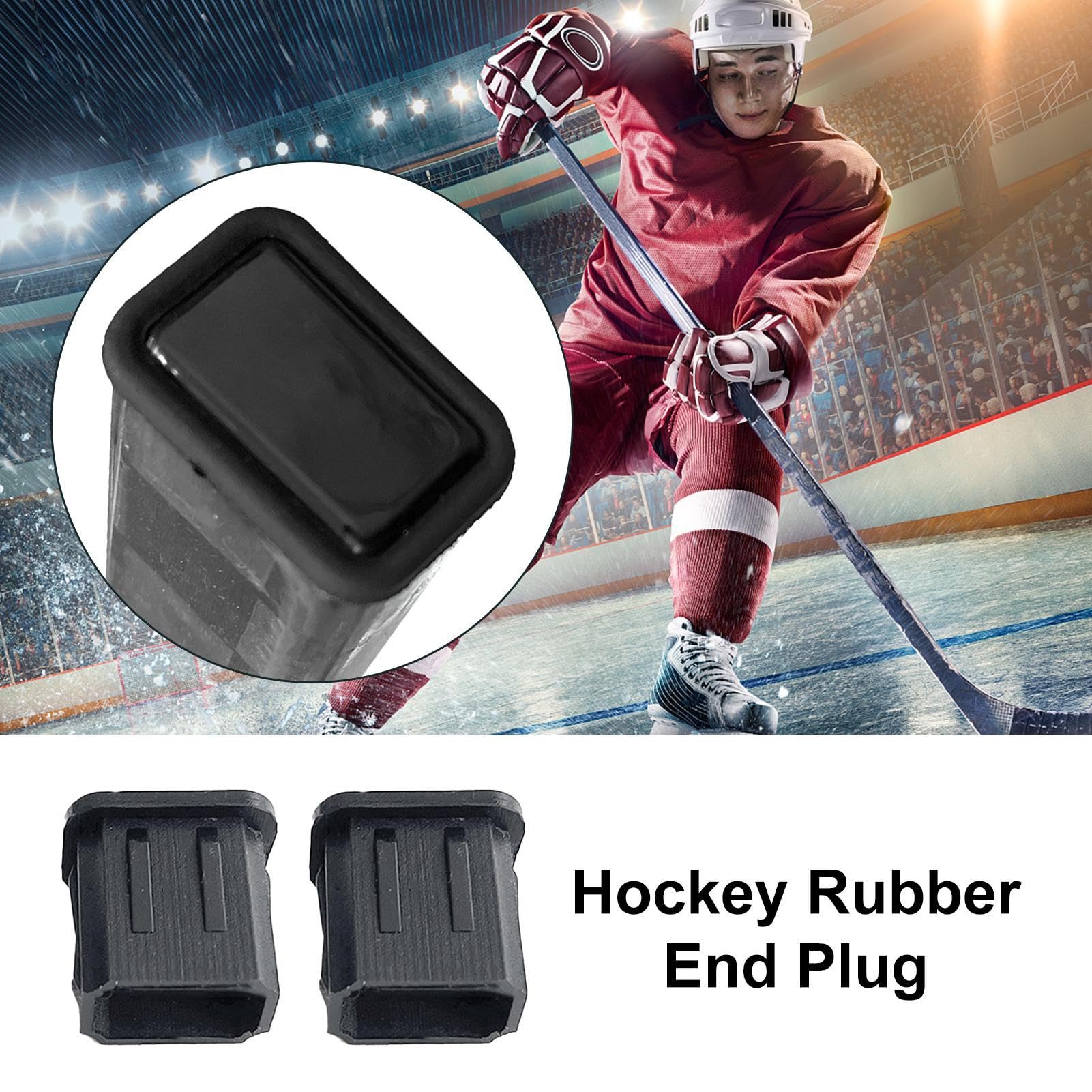 bâton de hockey fin bouchon en caoutchouc fin bouchon adulte bâton de hockey sur glace bâton de hockey bout bout en caoutchouc