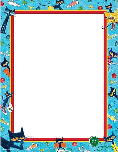 Edupress Pete The Cat - Papel para computadora, 8.5 x 11 pulgadas