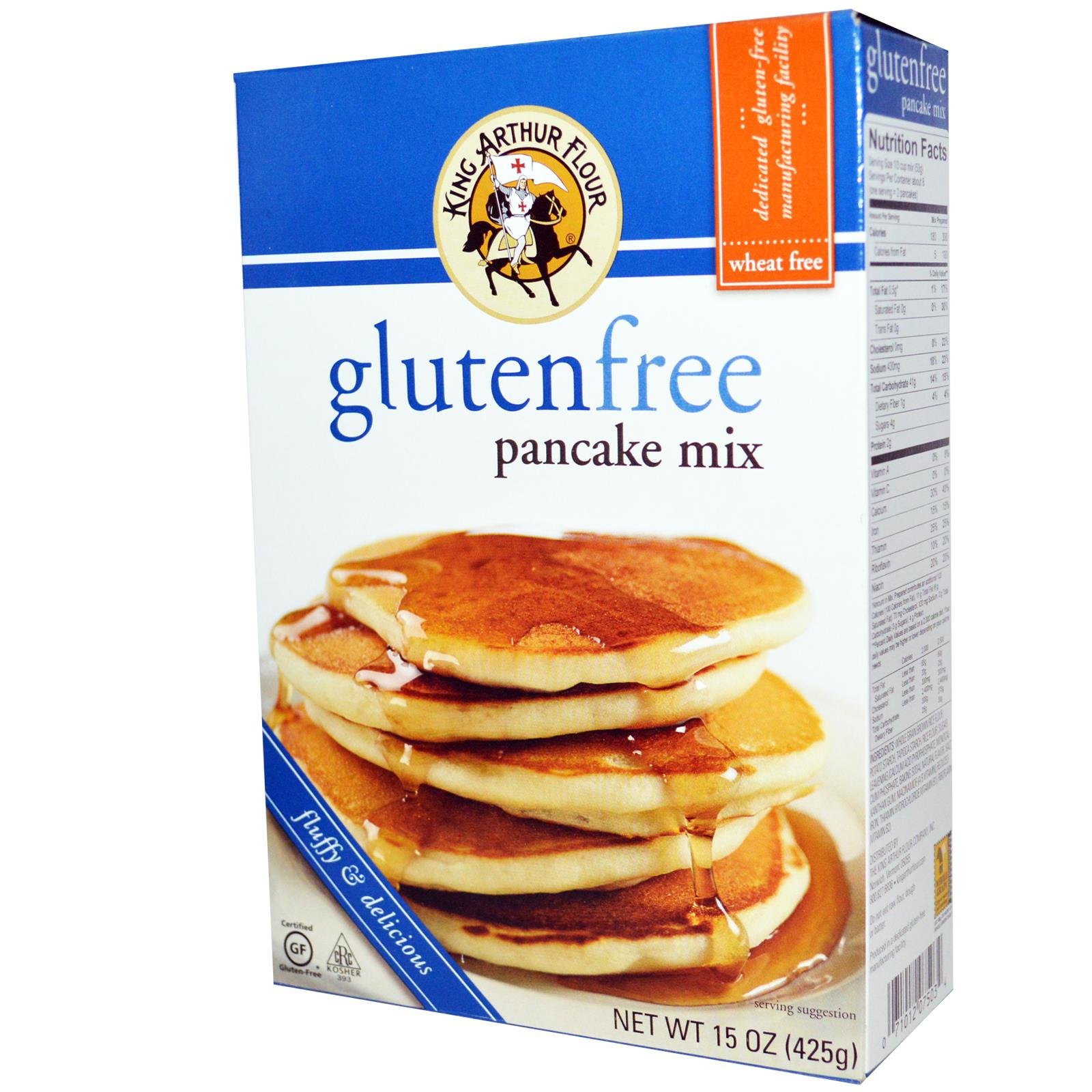 Flour Pancake Mix, Gluten Free, 15-ounces