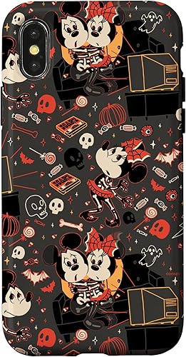 Miniatura 7 de iPhone 13 Pro Max Disney Mickey Mouse y Minnie Mouse Scary Sweet Halloween Case