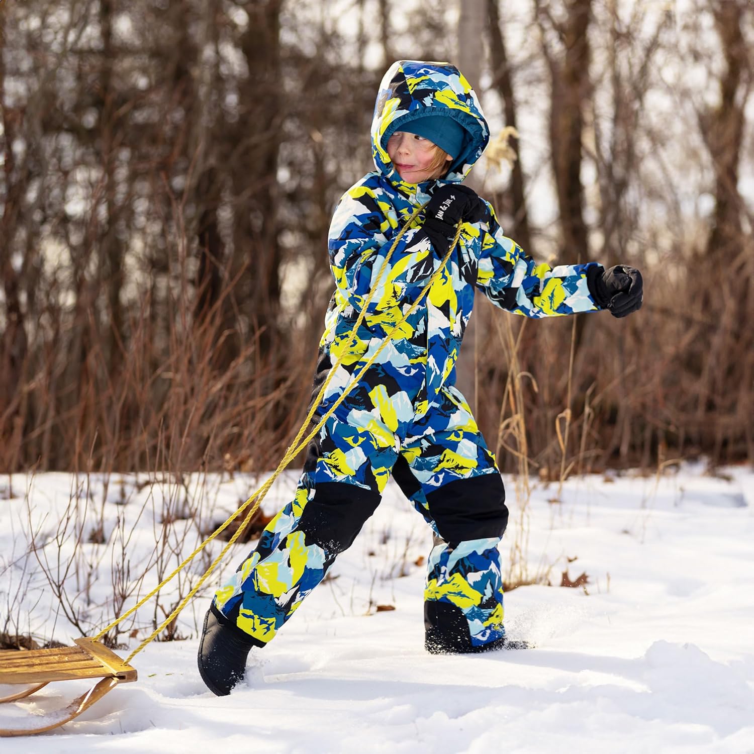 JAN & JUL Waterproof Insulated Snow Suit for Toddlers and Kids - Image 6