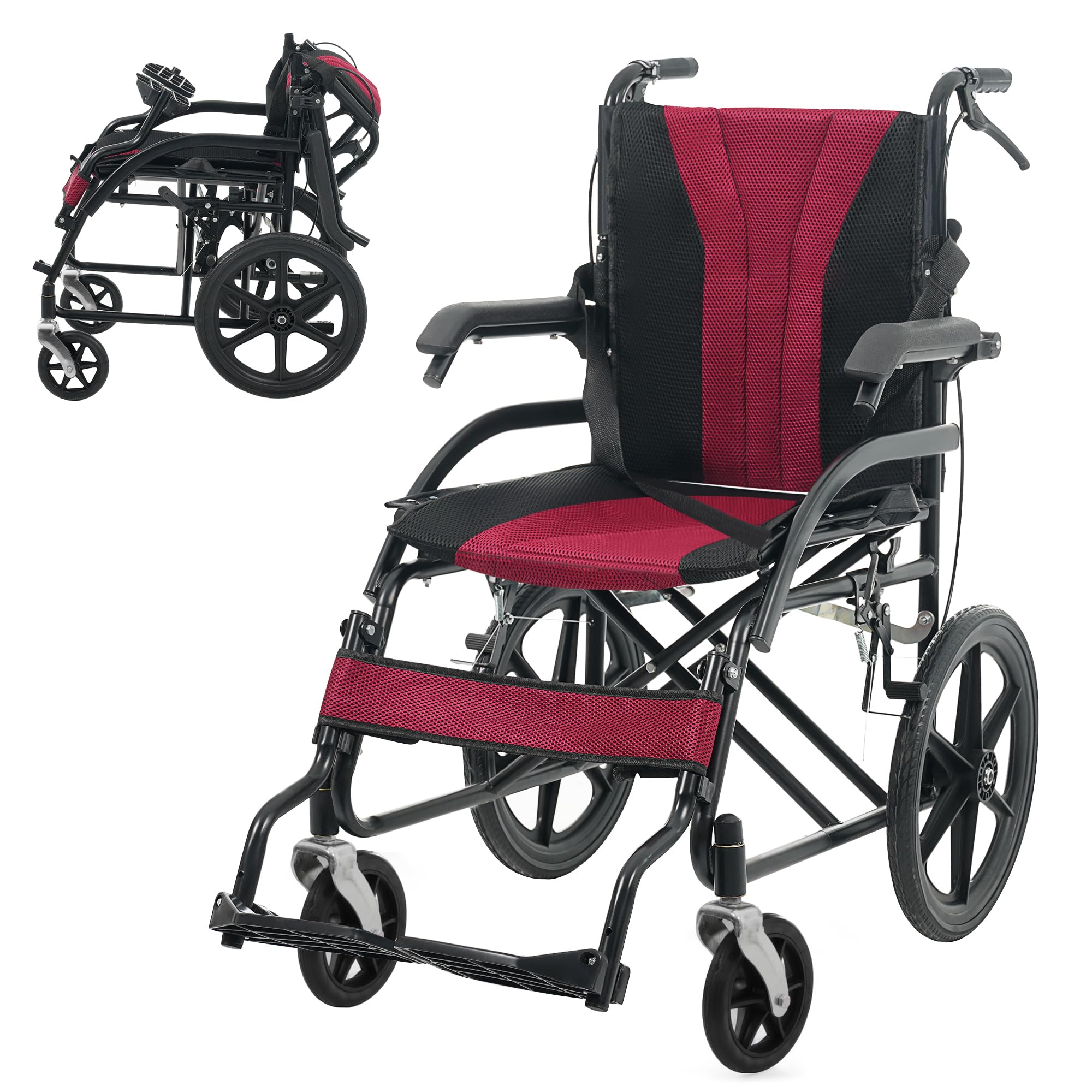 Amazon | BTM【非課税】【法人割引】車椅子 介助用 軽量 介助ブレーキ