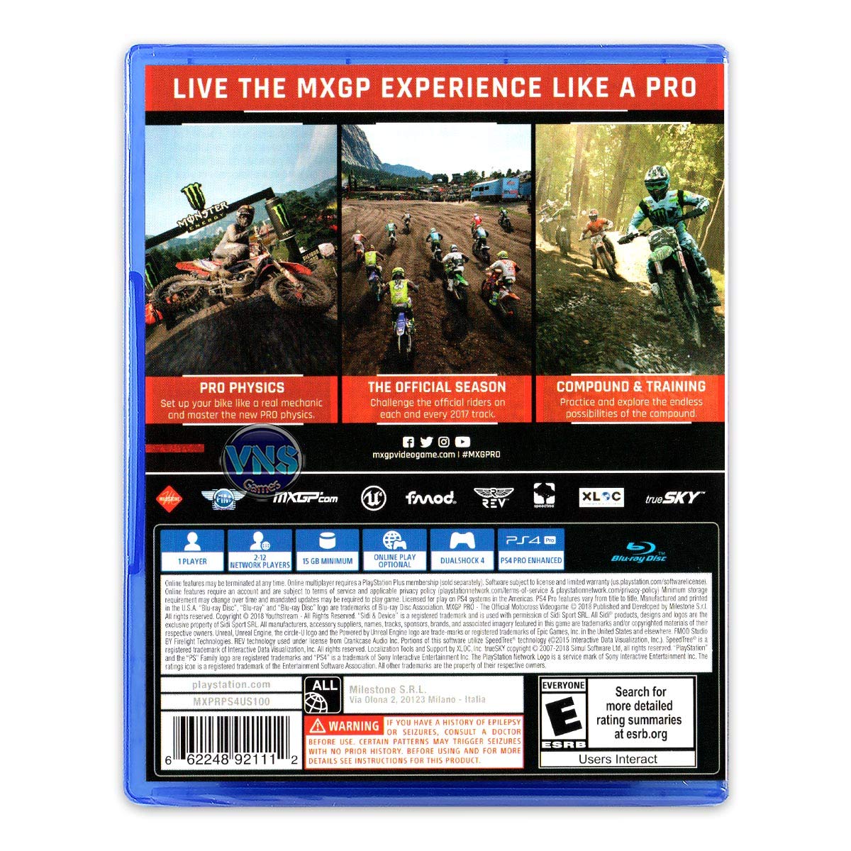 Amazon.com: MXGP Pro - PlayStation 4 : Square Enix LLC: Video Games