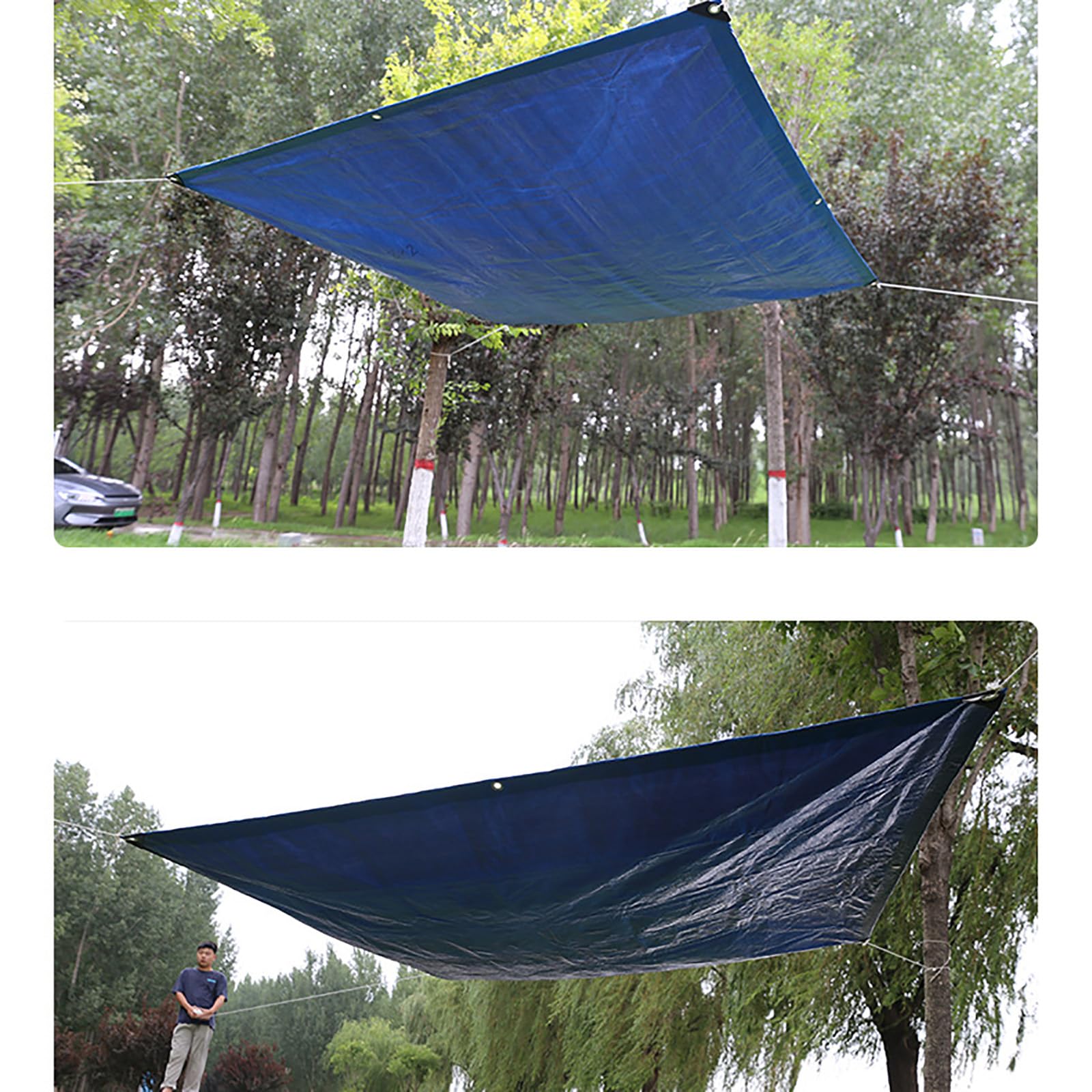 TUFFBOY Abdeckplane 6x9 M – Wasserdicht, UV-beständig, Mit Metallösen, Für Auto, Boot & Garten