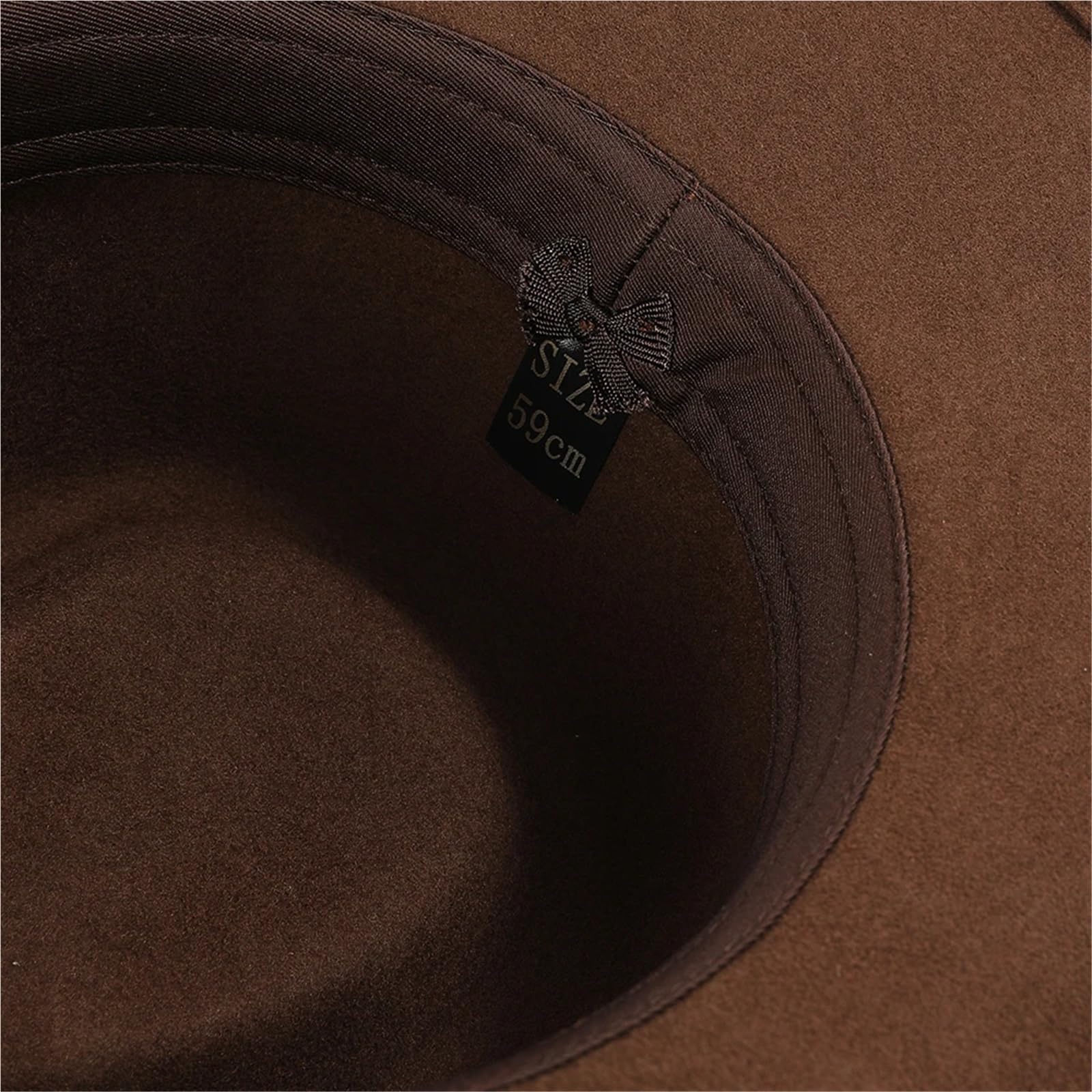 Zylinder Wollfilzhut for Herren, knautschbarer Hut, Cowboyhut, Fedora FüR Party
