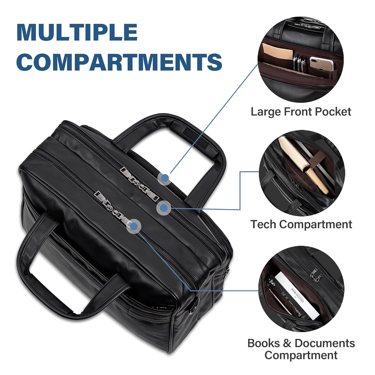 seyfocnia Bolsa de couro para laptop, masculina de 15,6 polegadas e 17,3 polegadas, bolsa de ombro para computador em promoção! Veja a oferta e mais achadinhos de Mochilas & Pastas Masculinas 5 Hoje é o melhor dia para comprar seyfocnia Bolsa de couro para laptop, masculina de 15,6 polegadas e 17,3 polegadas, bolsa de ombro para computador com aquele preço maroto! Promoção! Aproveite a oferta! 5