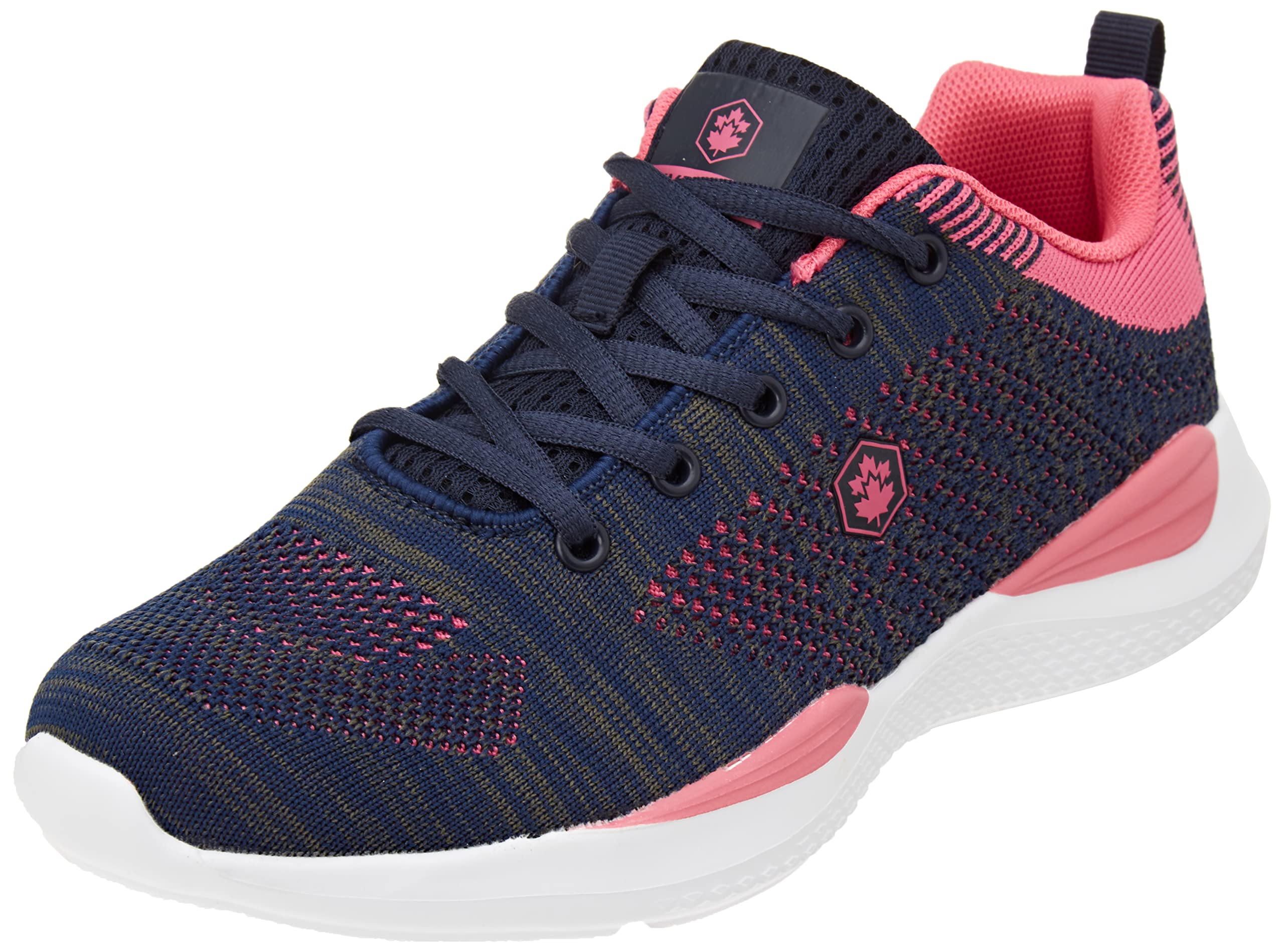 Lumberjack WALKY Women's Sneakers Navy Blue/Fuchsia, 36 EU, Navy Blue Fuchsia, 4 UK