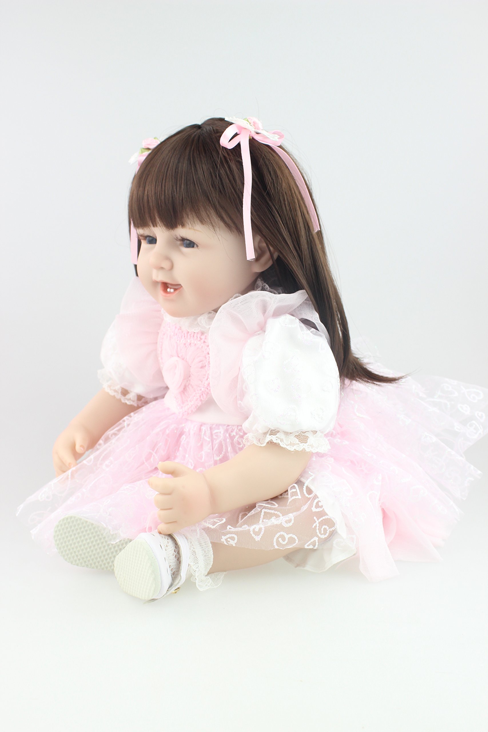 ★新品★リボーンドール 香り付きベビーちゃん女の子 55cm ブロンズヘアー 61FWakWUkQL._AC_UL210_SR210,