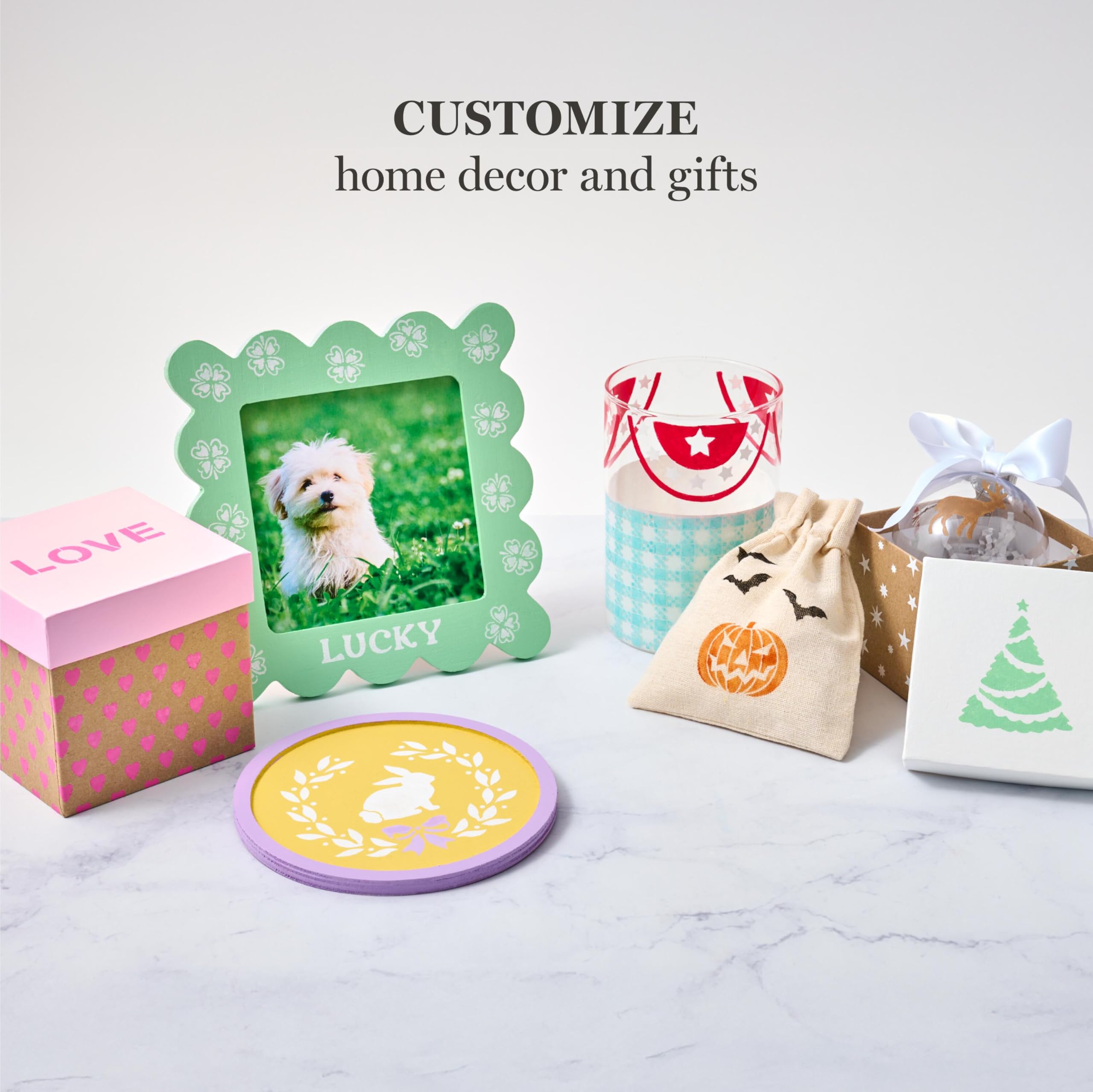 Martha Stewart Kit di stencil da 15 pezzi, per celebrazioni