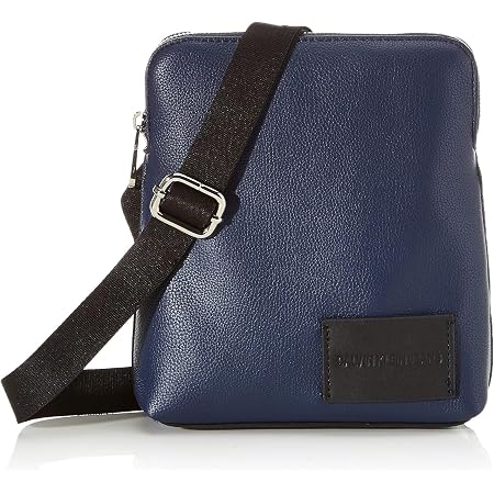 Calvin Klein Ckj Micro Pebble Flat Pack - Borse a spalla Uomo, Blu (Navy),  1x1x1 cm (W x H L) : Amazon.it: Scarpe e borse