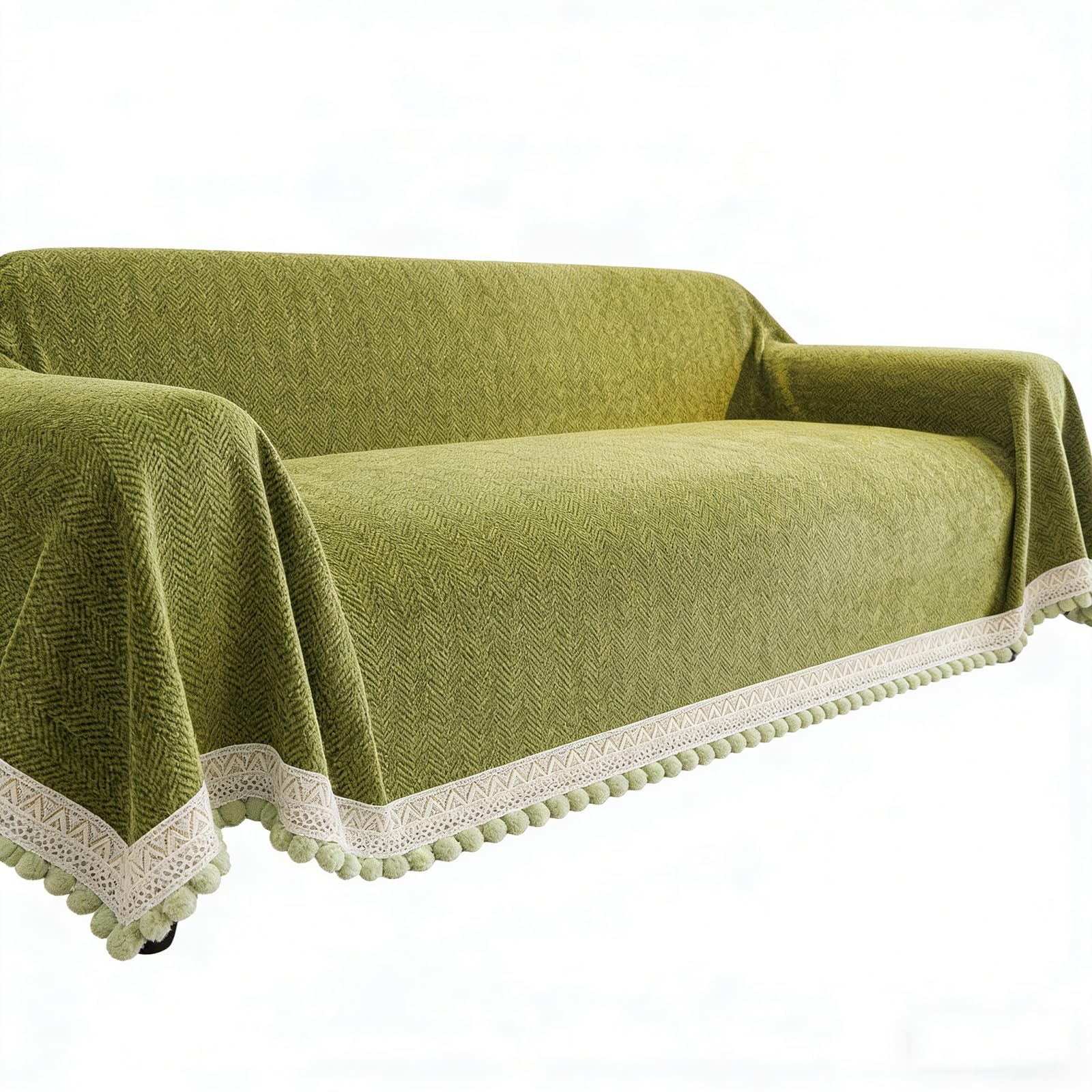 Copridivano rinforzato, impermeabile, resistente alla polvere e alle macchie, per tutte le stagioni, 180 x 380 cm, perfetto per proprietari di casa e animali domestici