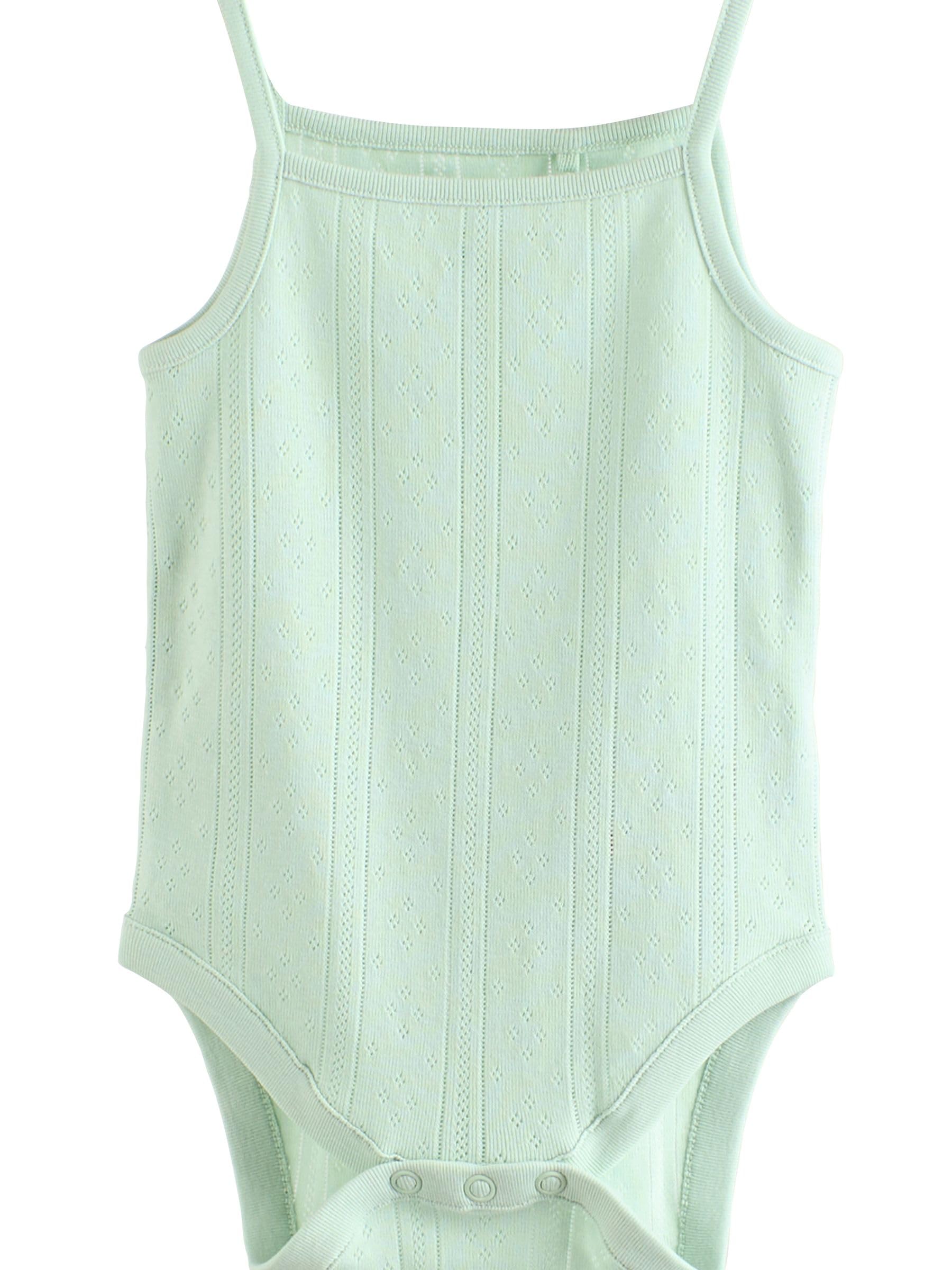 NEXT Unisex Bambino Confezione da 5 Body per Neonati a Canotta in 100% Cotone Tinta Unita