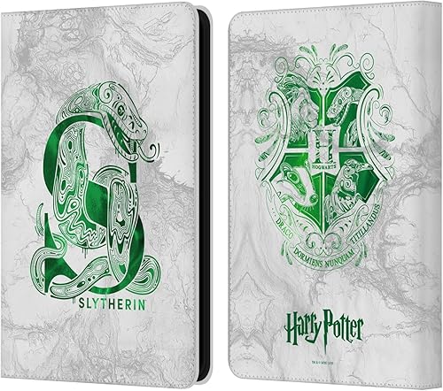 Miniatura 26 de Head Case Designs Funda de piel con licencia oficial de Harry Potter Gryffindor Aguamenti Deathly Hallows IX compatible con Kindle Paperwhite 1/2/3