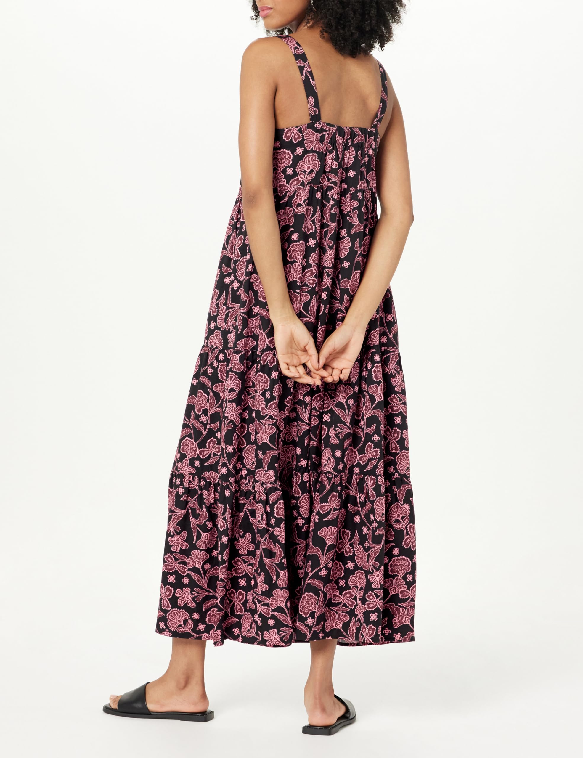 The Drop Women's Britt Tiered Maxi Tent Dress