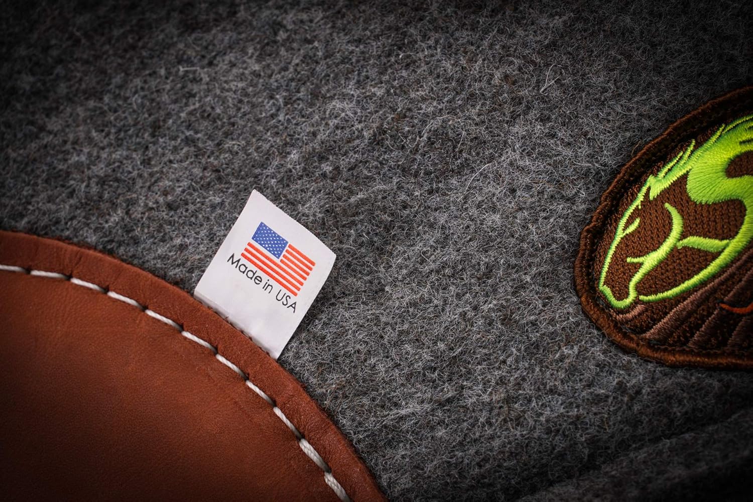 Southwestern Equine Silverado 1" Grey Made in The USA Contoured Saddle Pad 100% Wool Saddle Pads Western