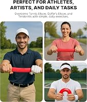 DMoose Flex fizioterápiás gyakorló rúd - TPE anyag, tendinitis és könyökfájdalom kezeléshez 6