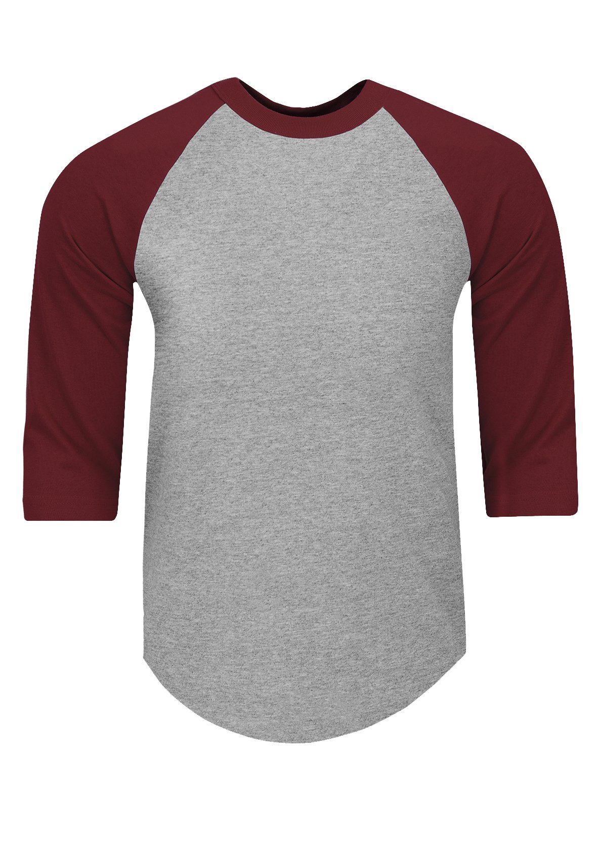 Fitscloth Men’s Baseball Raglan Shirt – Classic 3/4 Sleeve Casual Cotton Tee Top Sport Active Athletic Jersey Tshirt S-5Xl