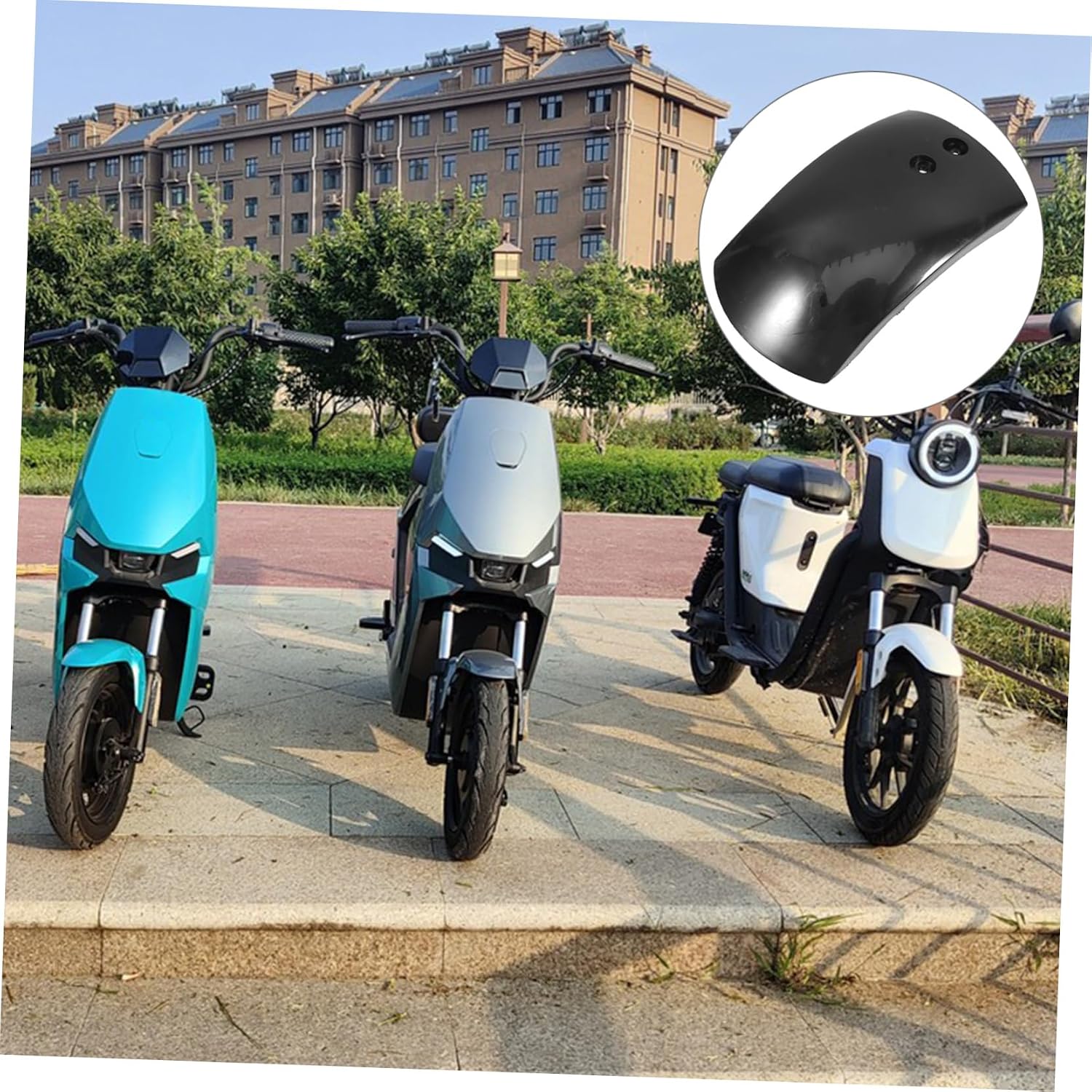 MAGICLULU Protector Mudguards Squirt Mud Guards Motorbike Splash Mud Guard Bike Front Rear Replacement Mud Flaps for Dirt Bike Plastic Mud Flaps Dirt Bike Mudflaps Pp Black