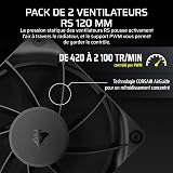 Corsair NAUTILUS 240 RS LCD Liquid CPU Cooler – 2.1" IPS LCD Screen, 240mm AIO, Low-Noise, Daisy-Chain, Intel LGA 1851/1700, AMD AM5/AM4 – 2x RS120 Fans Included – Black - 5