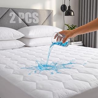 Softhour Twin Mattress Protector, Quilted Waterproof Mattress Protector