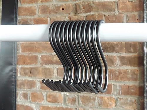 Miniatura 4 de NAHANCO SHKSMRS12 Gancho de acero resistente en S, acabado plomizo, 4 pulgadas (paquete de 12)