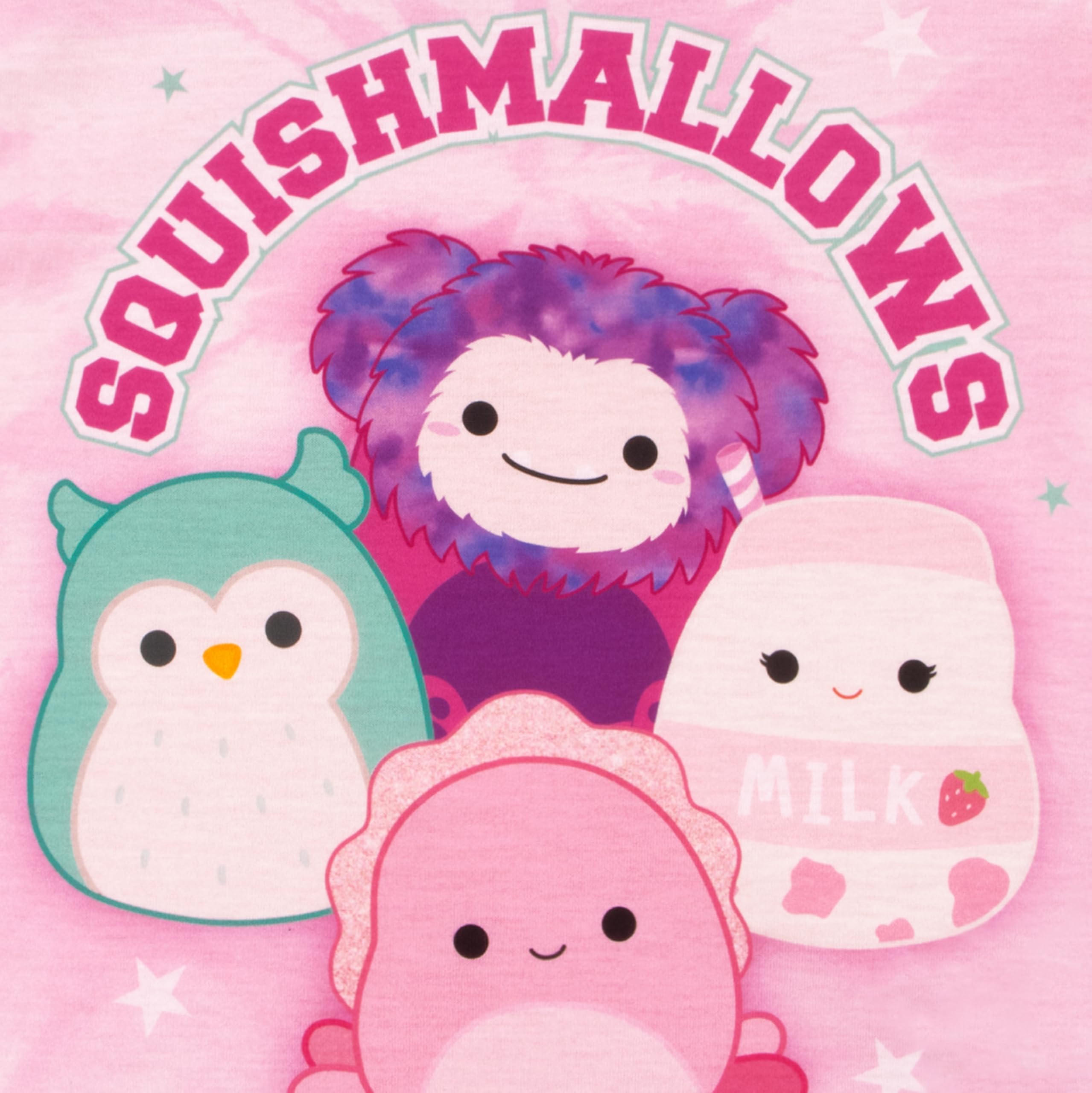 Squishmallows Pigiama Bambina, Pigiama Bambino Manica Corta, Pigiami Ragazza Estate