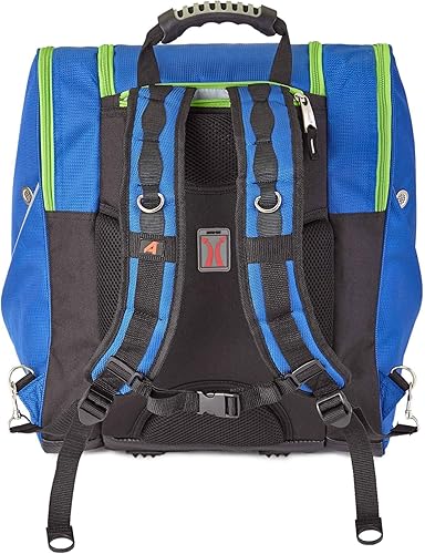 Miniatura 103 de Athalon Bolsa para botas/mochila Everything Silver/Black,Batik,Negro,Negro/Neón Cremallera,negro, azul (Blue Batik),negro