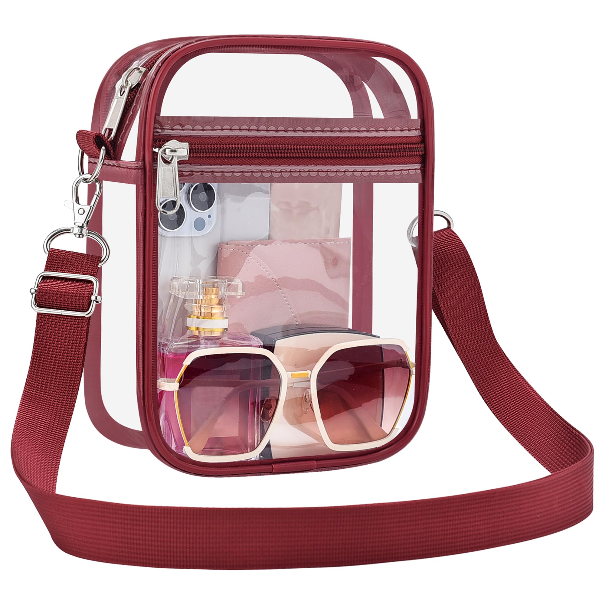 Clear Bag for Stadium Events, Small Women's Clear Purse