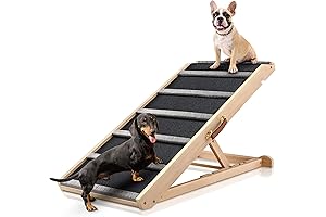 Extra-Wide Dog Ramp for High Beds or Furniture