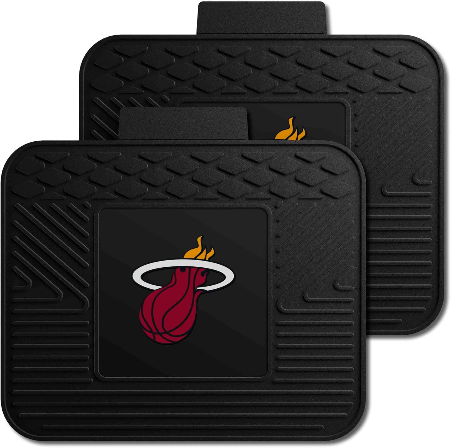 FANMATS 39911 NBA - Los Angeles Lakers 4-pc Vinyl Car Mat Set | Front Seat and Back Seat Car Mats with Team Logo