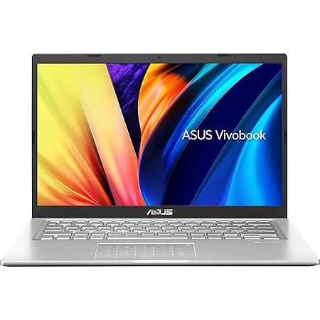 ASUS Vivobook 14 R1400EA-EK2088W Ordinateur Portable Argent 14" Full HD (Intel Core i3-1115G4, 8G RAM, 512G SSD PCIE, Windows 11) Clavier AZERTY Français + NumPad