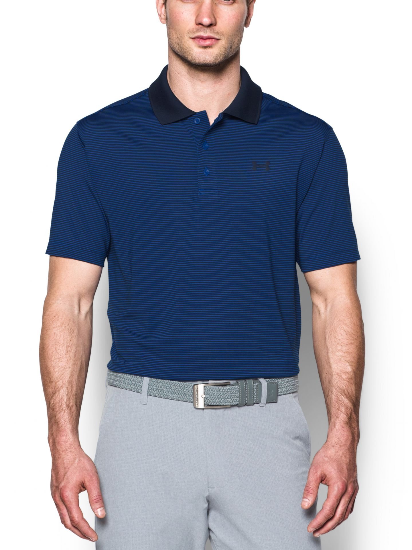 Under Armour Men Playoff 1/4 Zip Warm-Up Top - Academy/Academy/Rhino Grey (409), Large