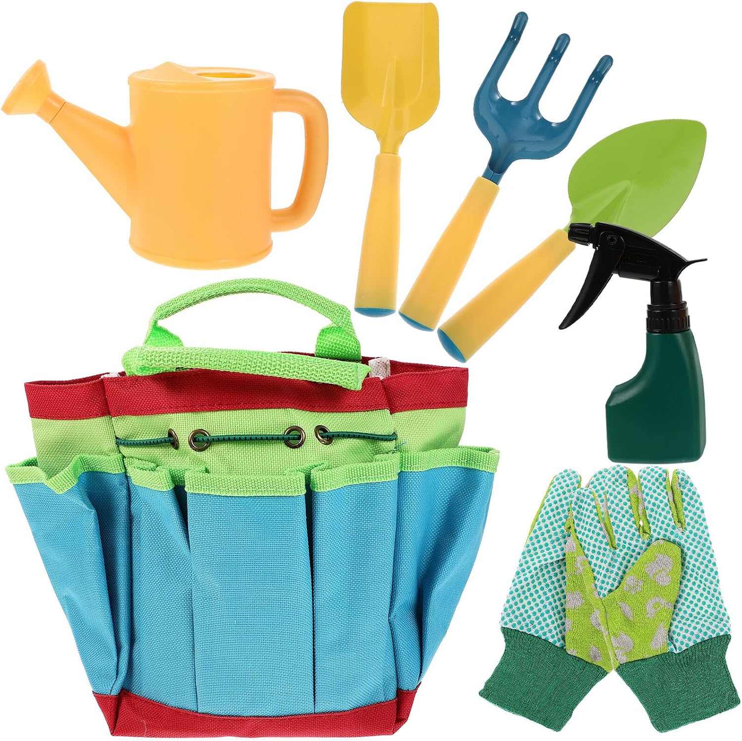 Gardening Tool Lightweight Shovels and Rake for Outdoor Nature Exploration Safe Garden Tools for Boys and Beginners - Image 1 of 9