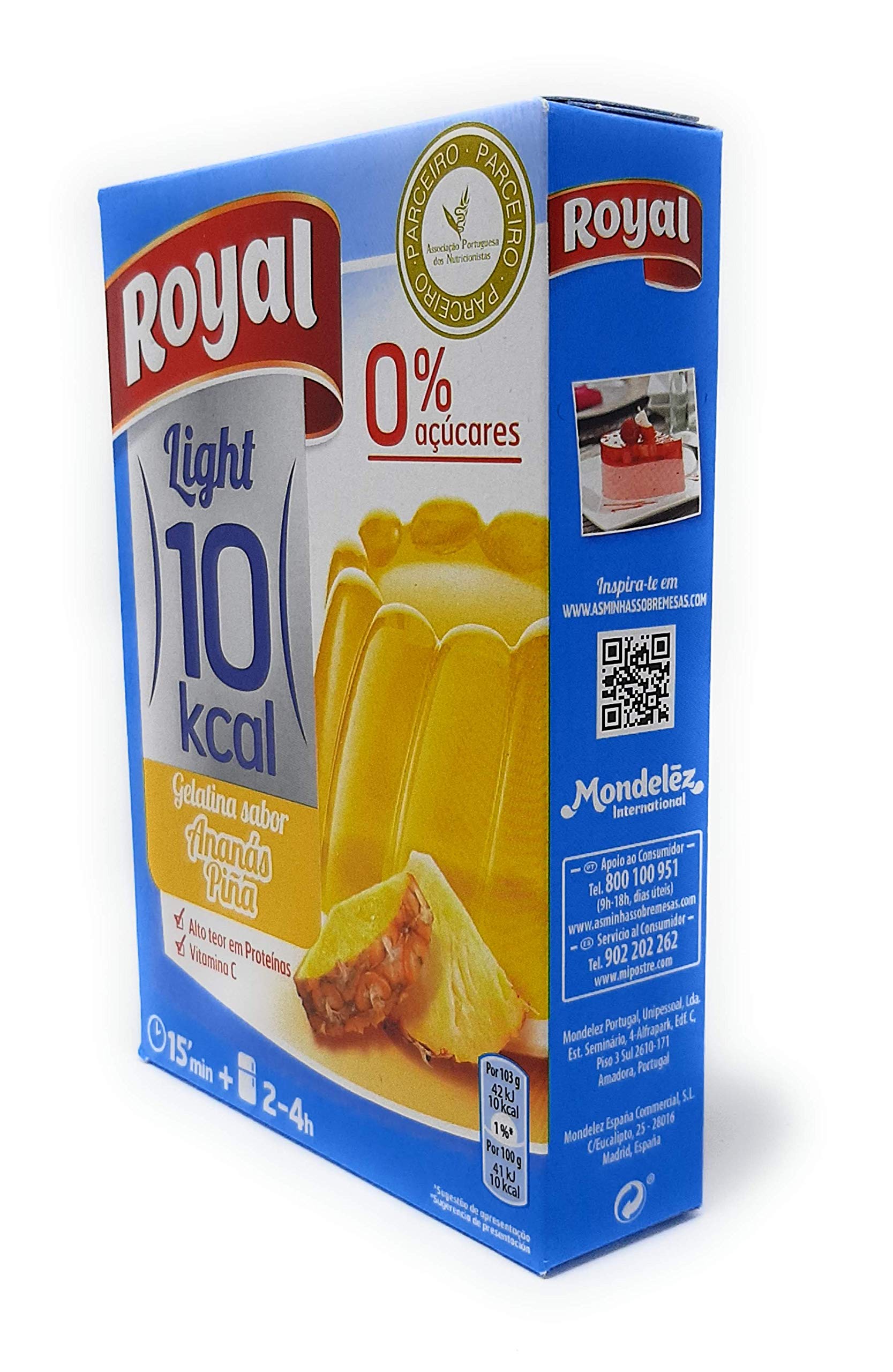 Royal Gelatina sabor Pina Light 1 L