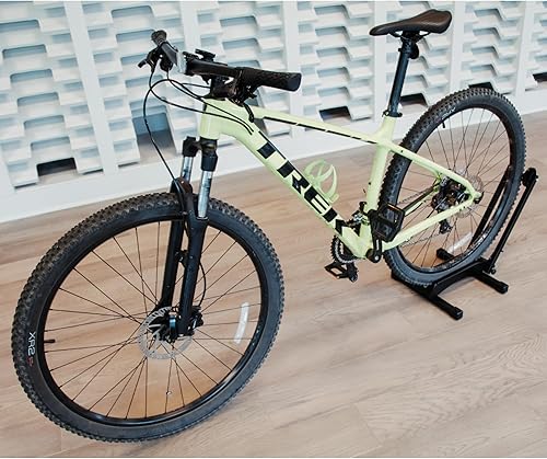Miniatura 7 de Lumintrail Soporte de almacenamiento de piso de bicicleta para bicicleta de montaña y carretera, almacenamiento de garaje interior y exterior