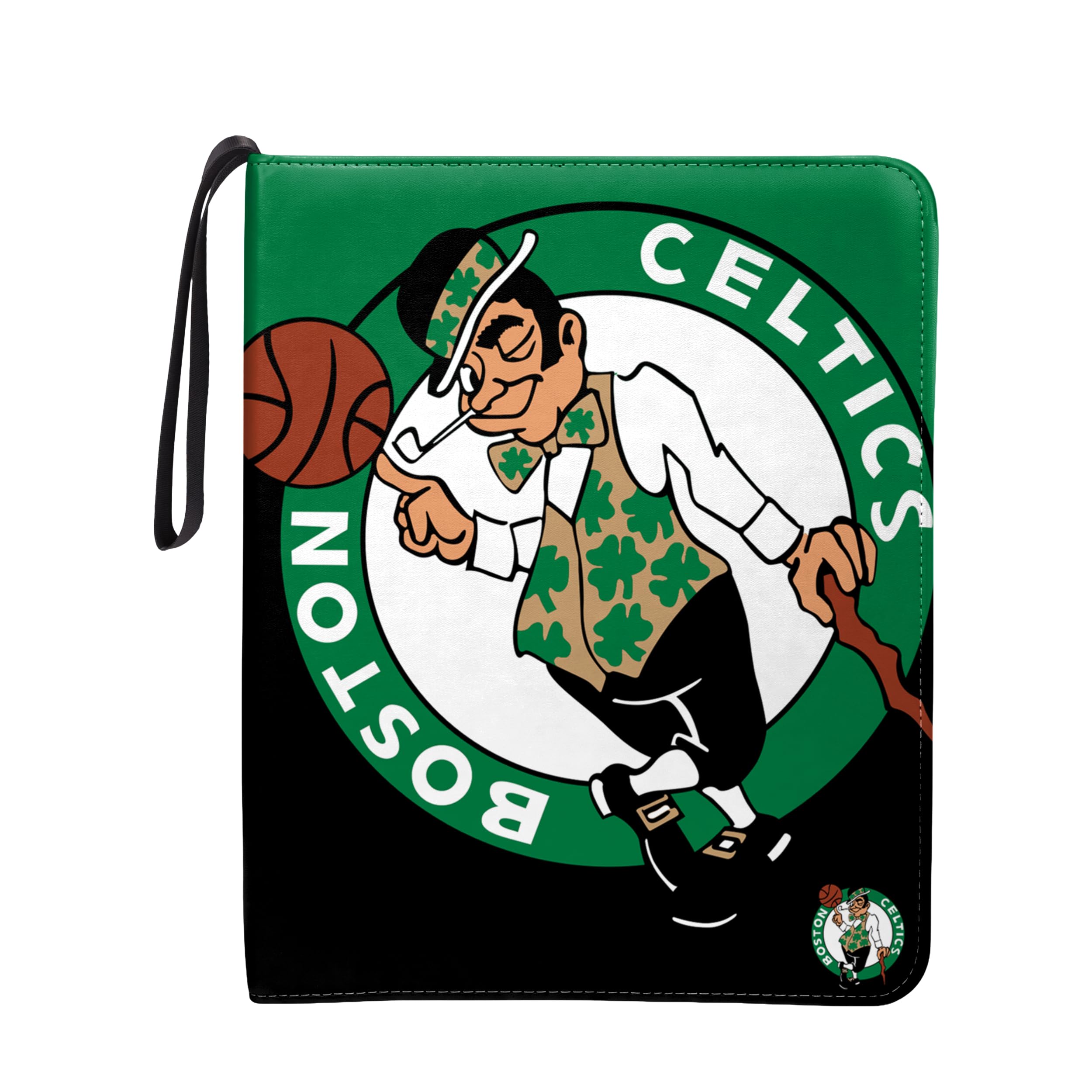 FOCO Boston Celtics - Raccoglitore per carte collezionabili con logo della